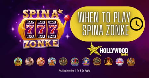 When to play Spina Zonke on Hollywoodbets Guide .
